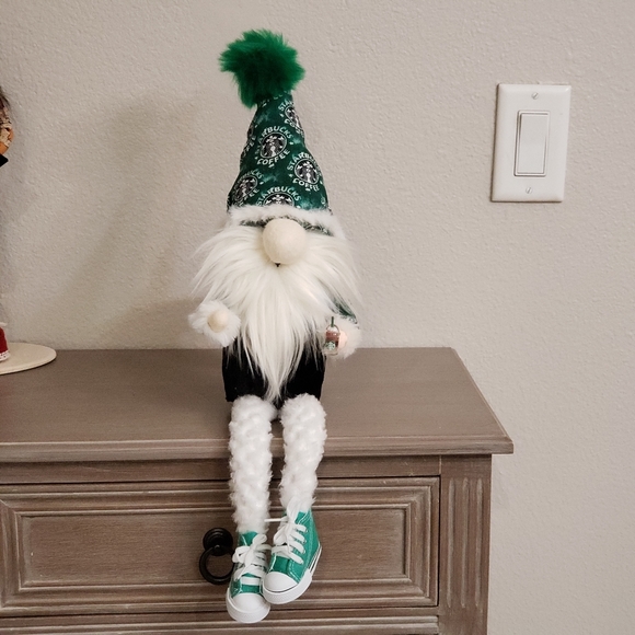 Hand Crafted Other - Starbucks inspired gnome